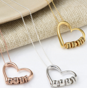 Custom Heart Name Necklace Necklace