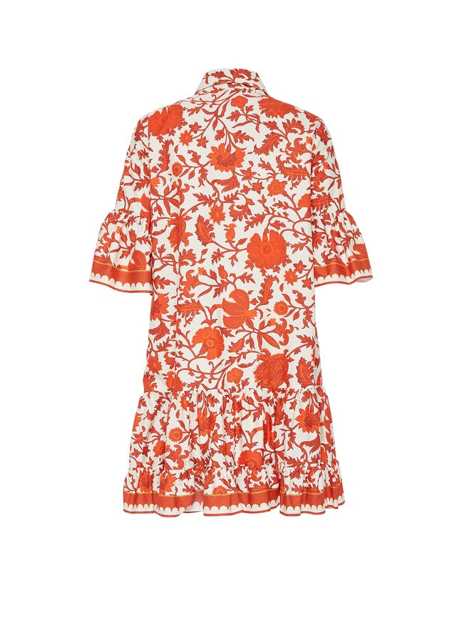 Unique Autumn Prints Mini Dress Dresses