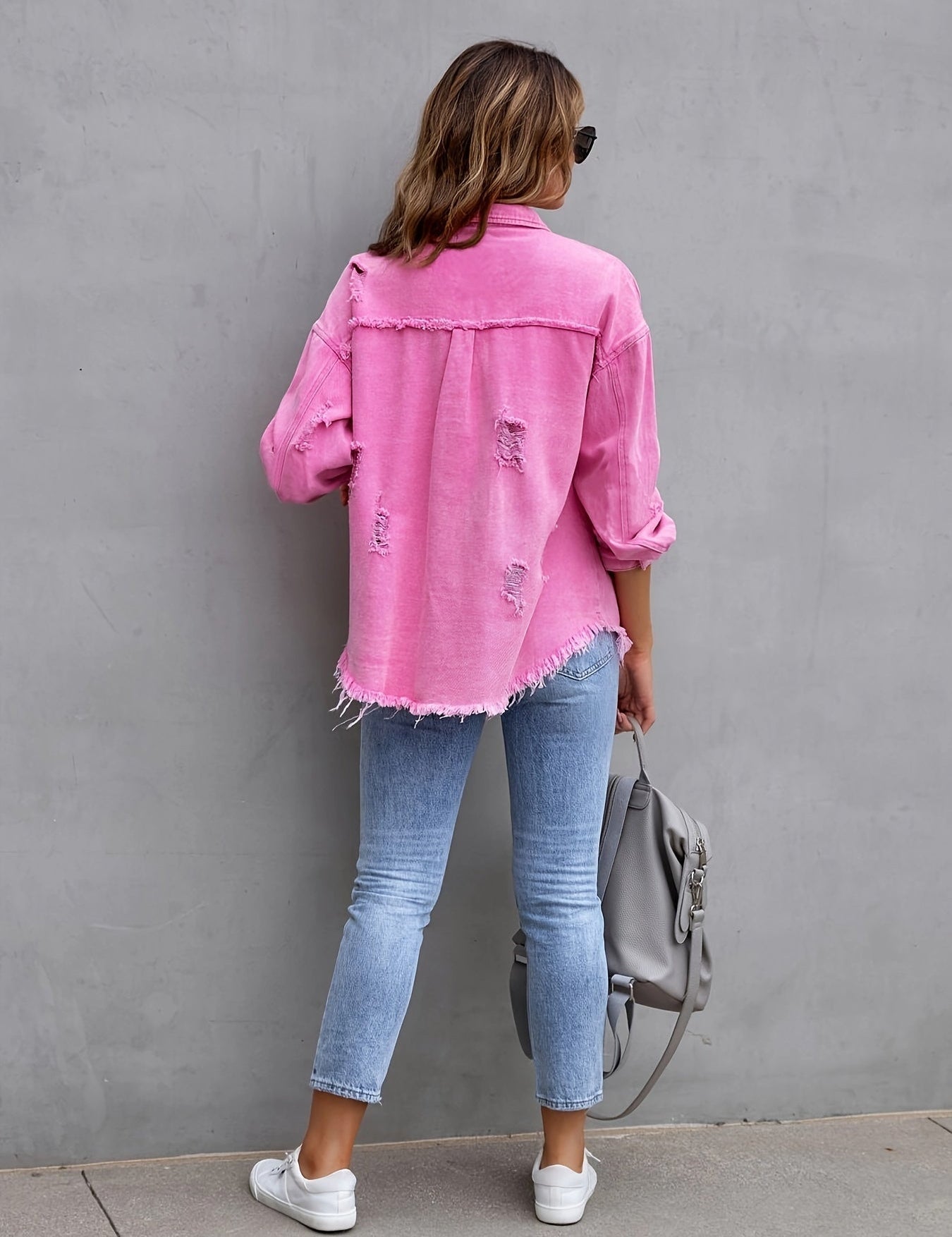 Oversized Denim Jacket Jacket