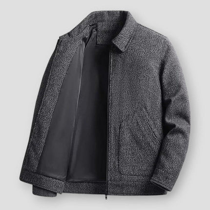 Men's Premium Wool Jacket Black Jackets