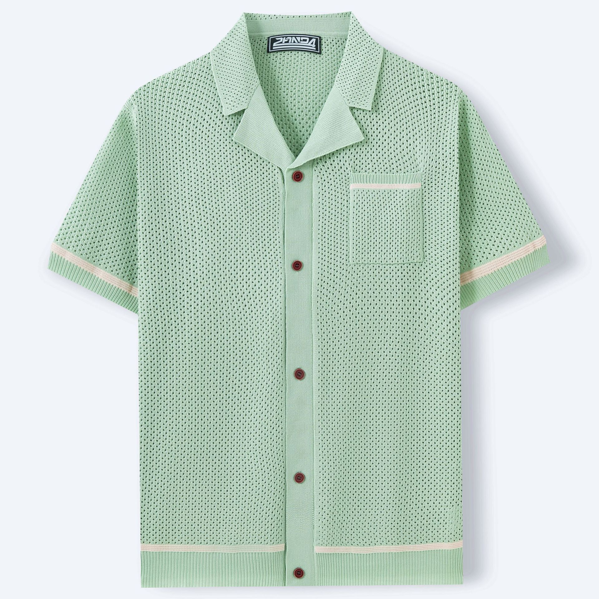 Amalfi Cuban Collar Polo Shirt Shirts