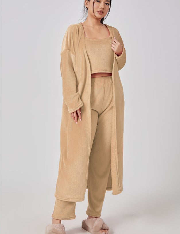 Cozy 3‑Piece Women's Lounge & Pajama Set Sets