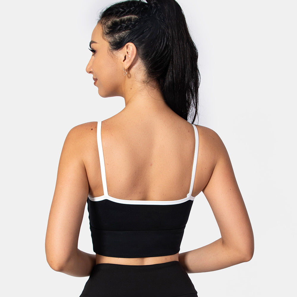 Women's Push‑Up Ice‑Silk Sports Bra Bra