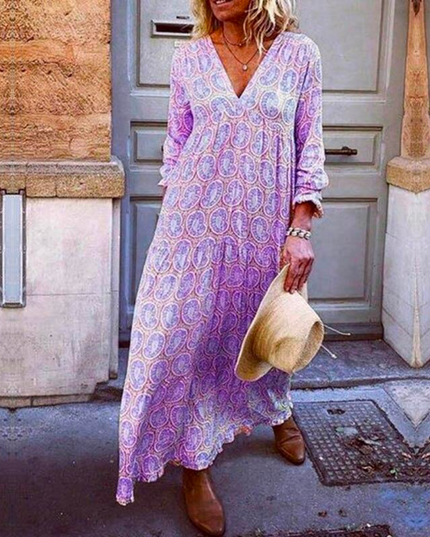 Camie | Summer dress Purple Dresses