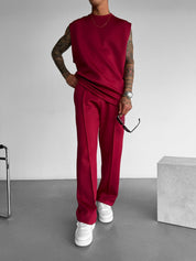 Two‑Piece Bamboo Lounge Set Men Set