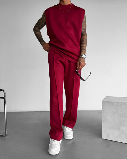 Two‑Piece Bamboo Lounge Set Men Set