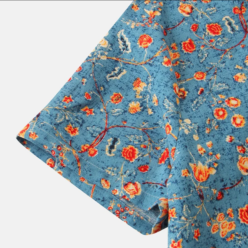 Men's Casual Shirt with Unique Design Shirts
