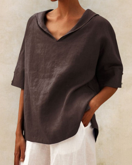 René | Women's Shirt Brown TOP