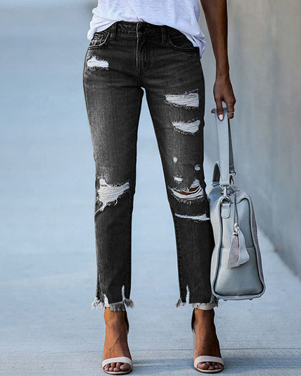 Kirra | Comfortable women's jeans Black Pants