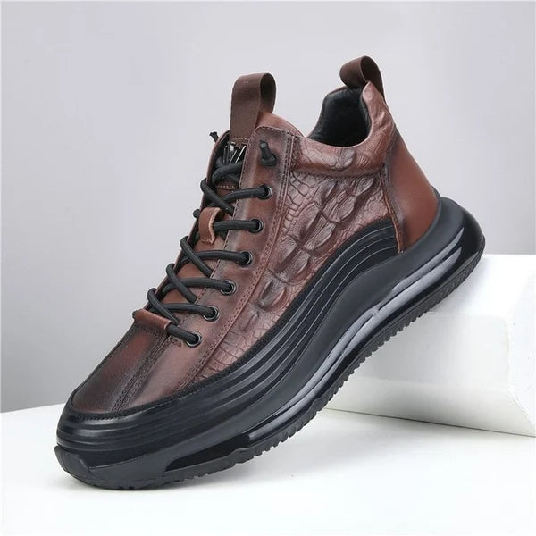 Men's Leather Air Cushion Sneakers shoes