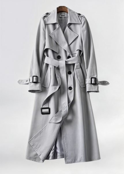 Beatrice Classic Trench Grey