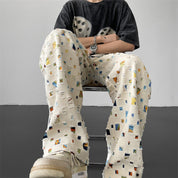 Mosaic - Straight Fit Pants Pants