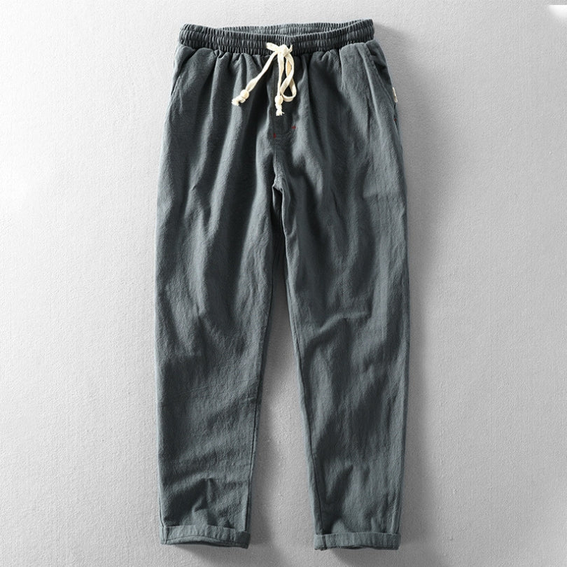 Mito™ Japan‑Style Trousers Charcoal Trousers