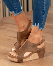 Blair™ - Stylish High Sole Adjustable Orthopedic Sandals with Arch Support Orthopedic Sandals