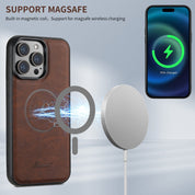 Luxury Leather Phone Case with Card Holder Phone Case
