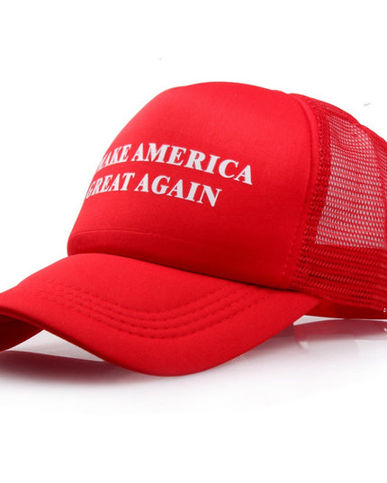 Men's Fashion And Comfort Hot Hats Baseball Caps Red Net Hats