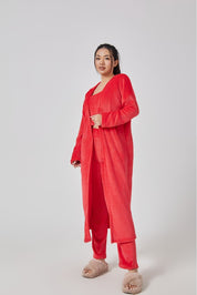 Cozy 3‑Piece Women's Lounge & Pajama Set Sets
