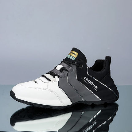 Vector 2-Tone Men’s Sneakers White gray black shoes