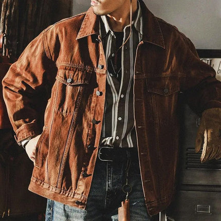 Classic Vintage Denim Jacket 3XL Vintage Denim Jacket