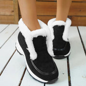 Vegan Leather Casual Ankle Boots Boots