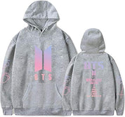 BTS Unisex Hoodie Gray Hoodie
