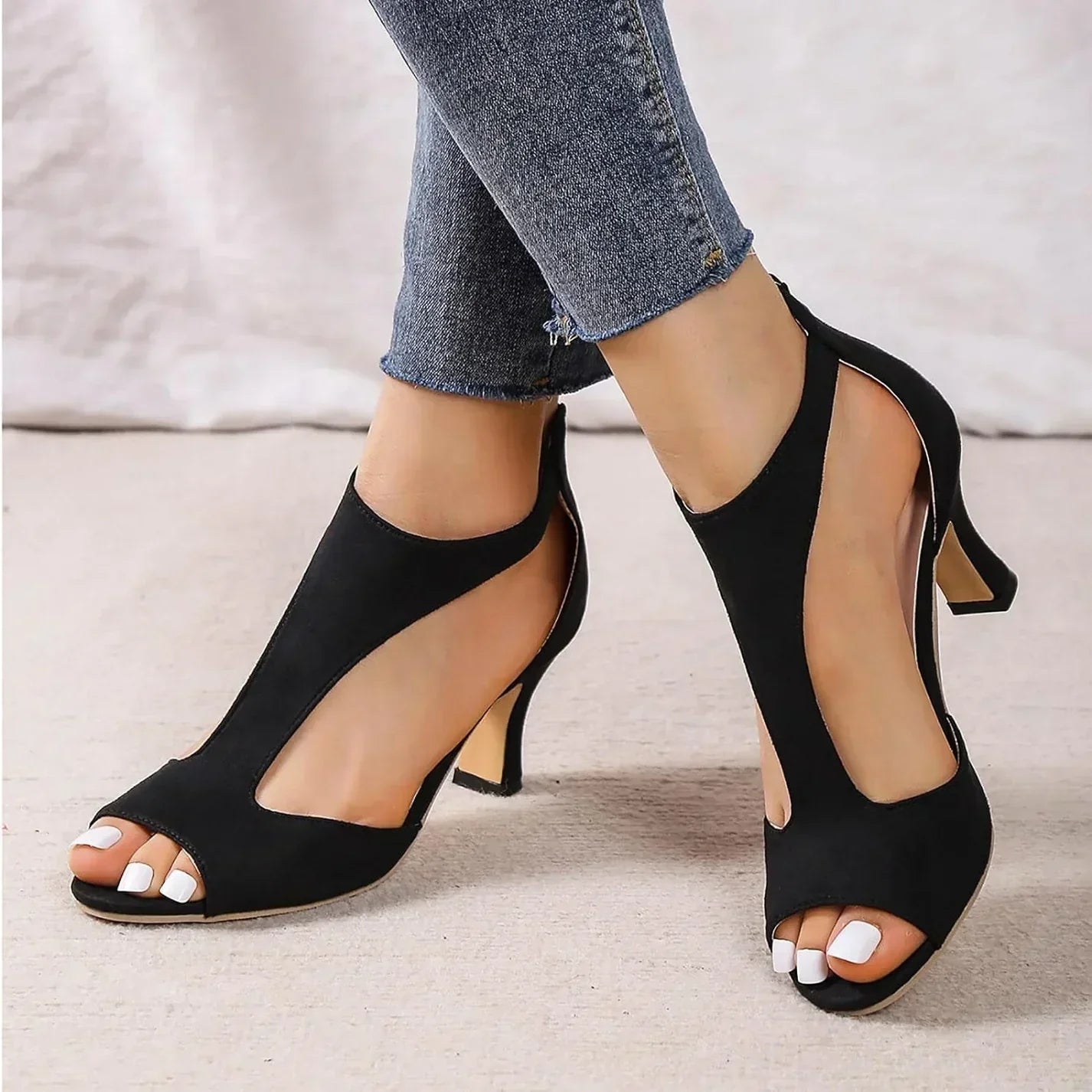 Serena | High Heel Shoes Black