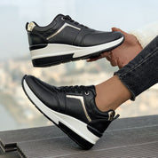 Women's Emery Wedge Platform Sneakers – Sporty Comfort, Elevated Style Sneakers