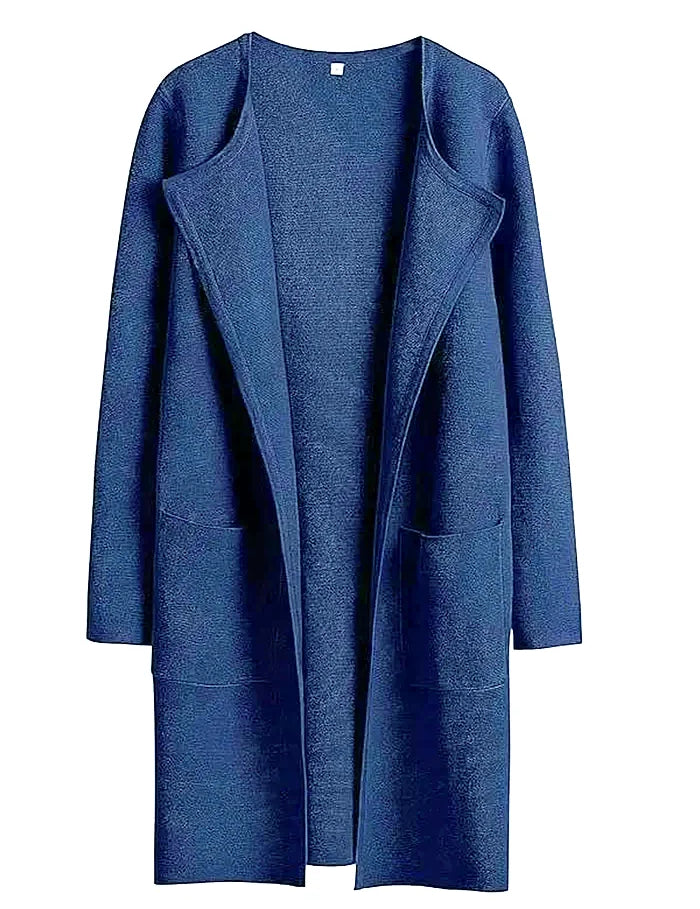 Kyra | Classy Coatigan Blue
