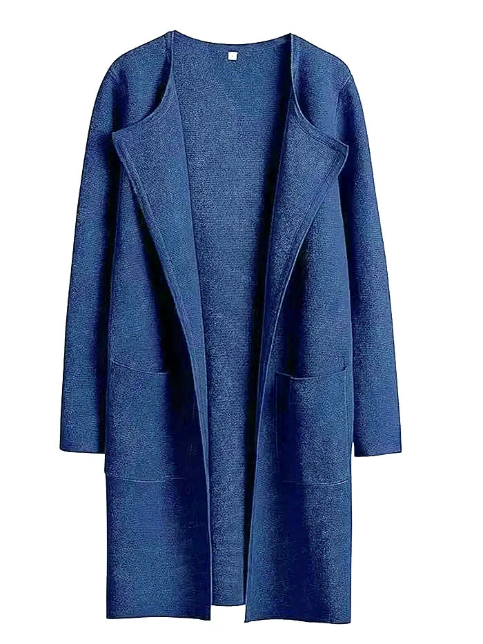 Kyra | Classy Coatigan Blue