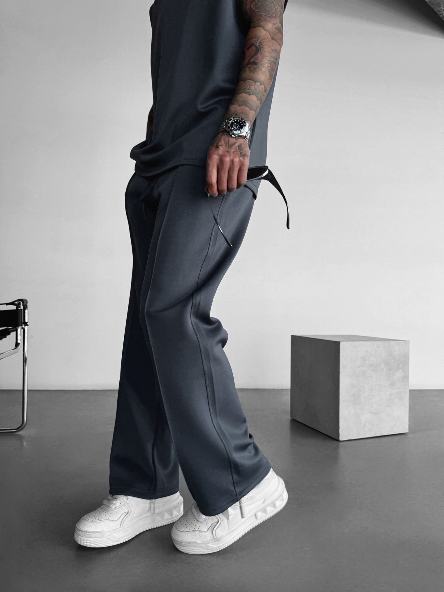 Two‑Piece Bamboo Lounge Set Men Set
