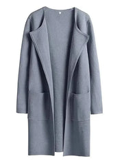 Kyra | Classy Coatigan Light Blue