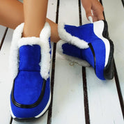 Vegan Leather Casual Ankle Boots Boots
