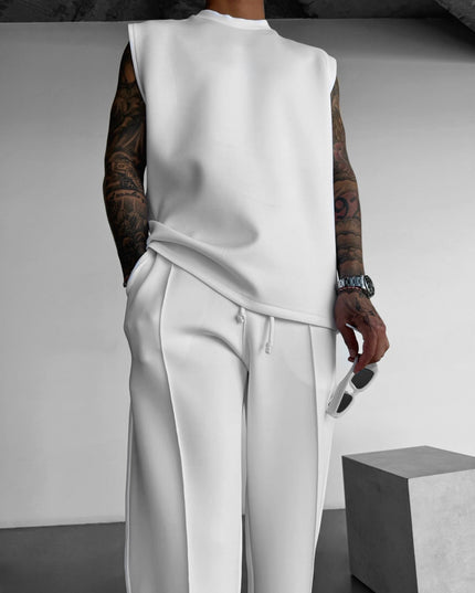 Two‑Piece Bamboo Lounge Set Men Set