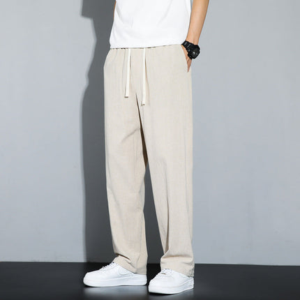 Paul | Casual linen trousers for men Khaki Pants