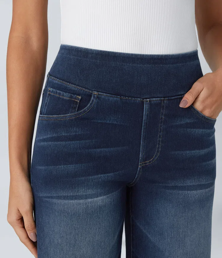 Mel | Comfortable high-waisted jeans Pants