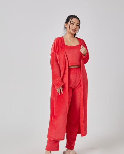 Cozy 3‑Piece Women's Lounge & Pajama Set Sets