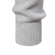 Men’s Zipper Stand Collar Knitted Sweater Men - Main - Winter