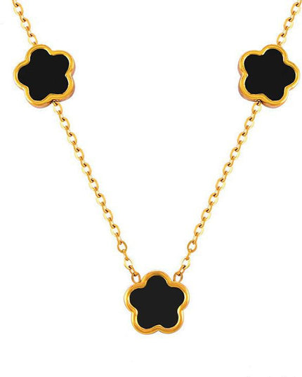 Andalusia Set Necklace Black Jewelry Sets