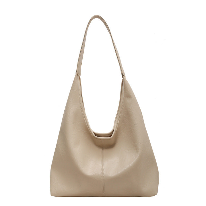 Fashionable Large Capacity Casual Tote Bag Beige Tote Bag