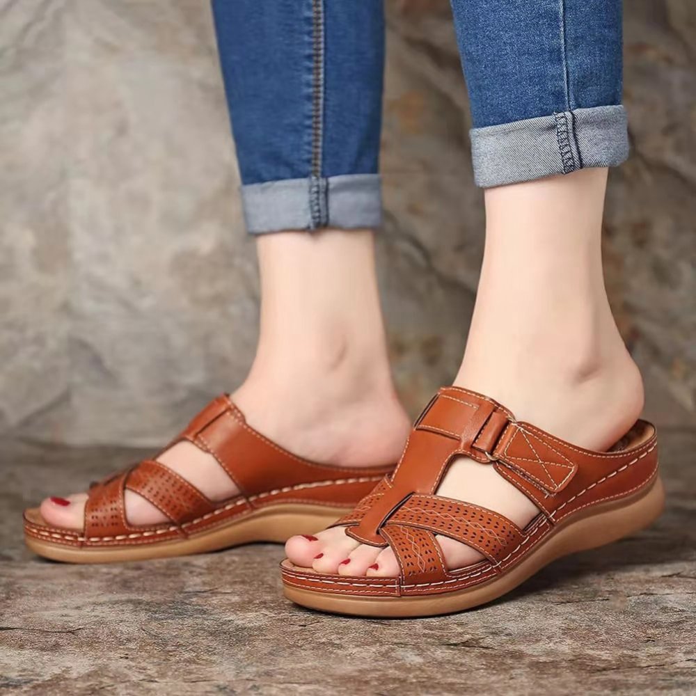Leather Orthopedic Sandals Orthopedic Sandals