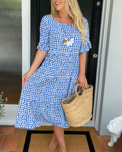 Paula | Elegant Midi Dress Dresses