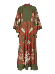 Elegance Dazzling Print Maxi Dress Dresses