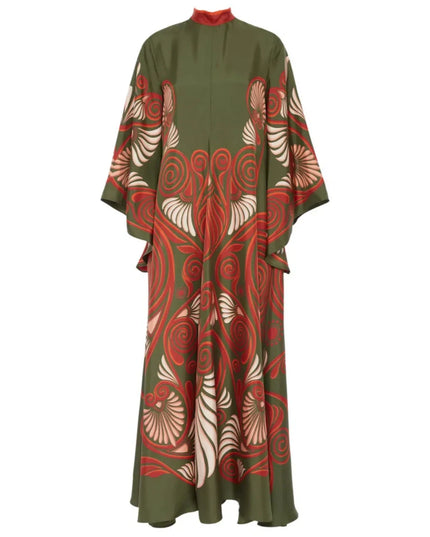 Elegance Dazzling Print Maxi Dress Dresses