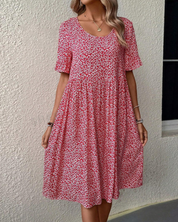 Audrey | Summer Dress Red Dresses