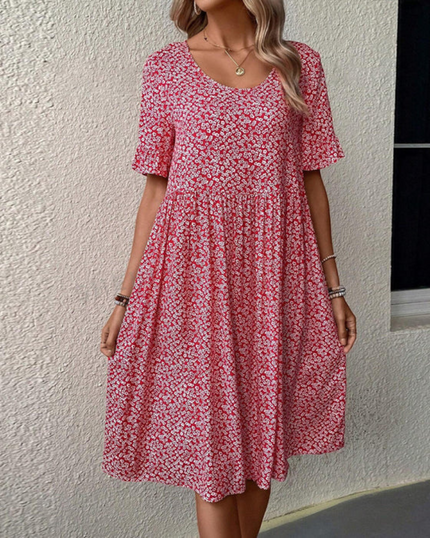 Audrey | Summer Dress Red Dresses