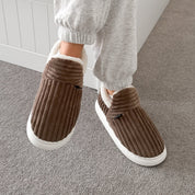 The Original Cozy Fuzzy Slippers Brown Slippers