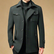 Massimo Adriano Trench Coat Coat