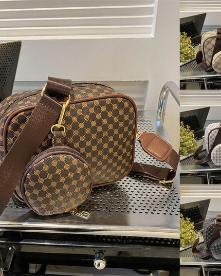 Vintage Pattern Crossbody Bag Bag