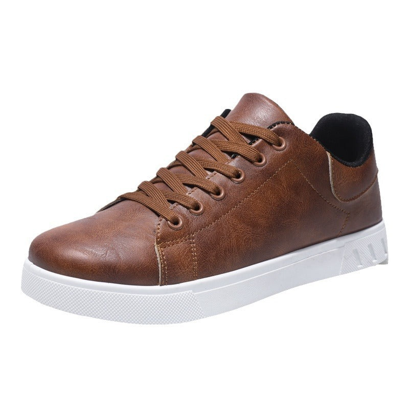 Men's Lace-Up Flat Casual Shoes Shoes