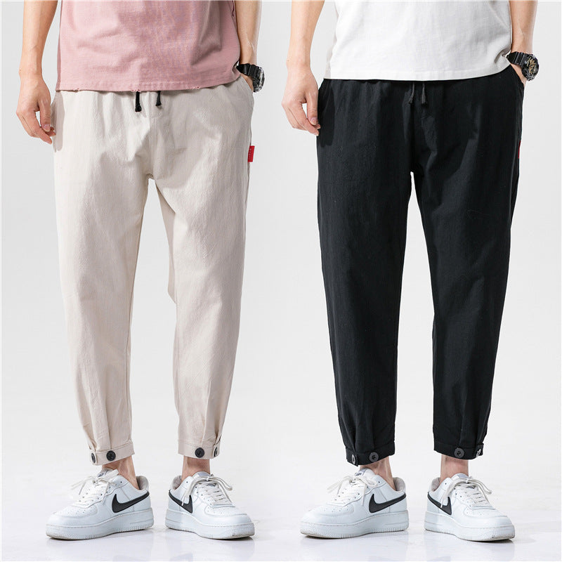 Theo Navarro Relaxed Fit Tapper Pants Men Pants